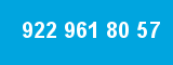 922 961 80 57 922 961 80 57